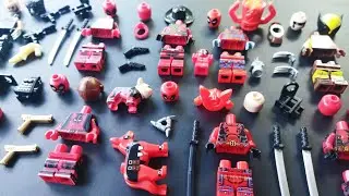 LEGO deadpool vs wolverine | lady deadpool | kidpool | cowboypool | deadpool lego unofficial