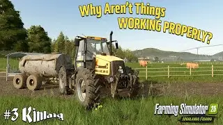 THE ANIMALS NEED FEEDING?! EP #3 (KINLAIG) HIGHLANDS FISHING Farming Simulator 25