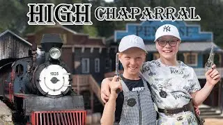 Vi besökte High Chaparral och blir rånade på tåget.