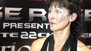 Karen Ousey post fight Cage Rage uk 22