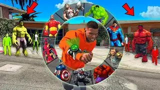 Franklin Found $1 to $1,000,000 HULK SUIT in GTA 5