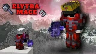 How to Elytra-Rocket-Mace Combo in Minecraft (OVERPOWERED)
