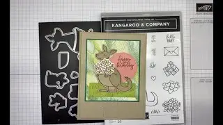Stampin&rsquo; Up! Kangaroo & Company Birthday Card Tutorial
