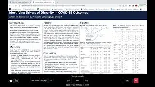 HEAR Symposium - Short Poster Presentation: COVID 19 and its Effects on Health