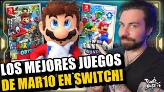 🔥Cuáles son los MEJORES JUEGOS de SUPER MARIO en Nintendo Switch!? TODO JUEGAZOS! #mar10day