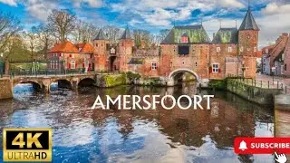 Amersfoort: Dutch Charm 🇳🇱 and Timeless Beauty 4k walking tour
