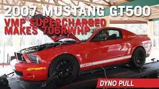 VMP Performance | 2007 VMP Supercharged Ford Mustang GT500 Makes 706rwhp