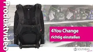4YOU Schulrucksack Change - richtig am R&uuml;cken einstellen