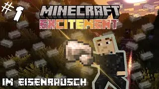 Das erste Eisen | Ein neues Minecraft Projekt | Minecraft Excitement