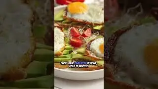 Protein-rich Avocado Omelette Bowl #shorts  #protein-rich #recipe #healthybreakfast