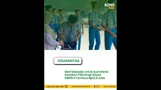 Aksi heroik SMP Negeri 4 Sidoarjo! solidaritas untuk Aceh dan Sumatera