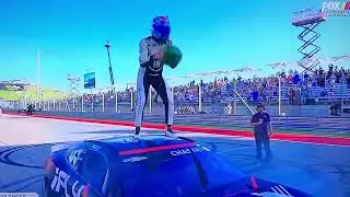 Ross Chastain COTA Watermelon smash