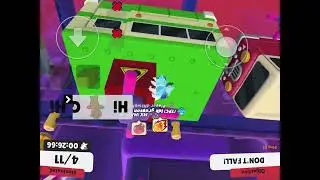 Playing stumble guys