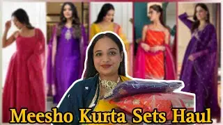 Meesho Kurta Set Haul Budget Friendly✨UNDER ₹999\  Kurta Sets for wedding season | Tanvi Joshi