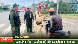 CSGT đồng loạt kiểm tra nồng độ cồn, xử phạt hàng nghìn trường hợp vi phạm | ANTV