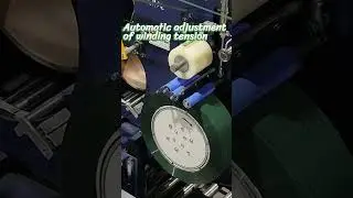 PET strap band automatic winding machine#machine #petstrap #plastic