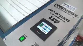 Screenprinting: LED Vacuum Pump Programmable Touch Screen Exposure Unit