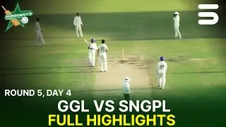 Full Highlights | GGL vs SNGPL | President Trophy | 2025-26 | Day 4 | PCB | M2Y1H