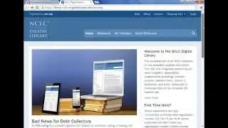 Using the National Consumer Law Center, Part 1: Browsing and Searching