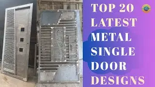 20 лучших новых дизайнов одностворчатых металлических дверей | Lohe ka gate | Iron gate design | ...