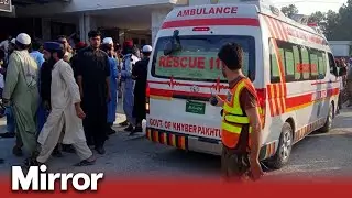 Bomb at Pakistan political rally kills at least 40 and injures more than 150