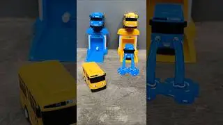 Yes Or No 🚌 Tayo the Little Bus, Tayo Bus Garage #toys #tayothelittlebus #tayo #bus