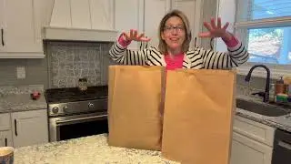 Versatile and Sturdy - Brown Paper Grocery Craft Bags