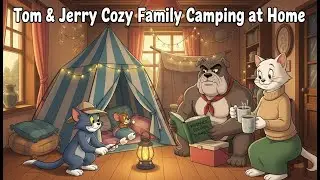 Tom & Jerry Cozy Family Camping at Home
