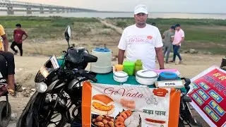 Rs1000 से शुरू किये Bike पर VADA PAV बेचना आज 2 घंटे मे ही 100 से ज्यादा बिक जाता||Zaika Patna Ka