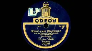 Wenn zwei Blondinen