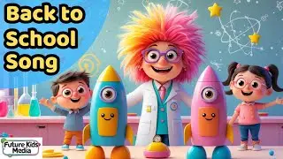 🎶 Back to School Song for Kids ✏️📚 | Sing-Along with Lyrics & Animation! 🎒🎤