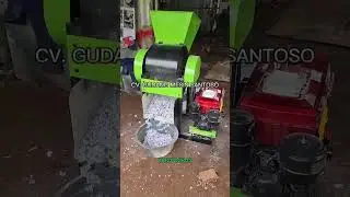 Trial Giling Limbah Kain Kaos Pakai Mesin Pencacah Dan Penggiling Serbaguna Tipe G-30. Semua Bisa☝️