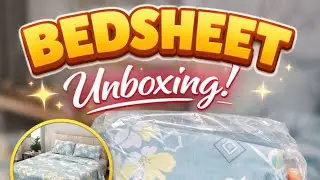 Stylish Bedsheet Unboxing & First Look