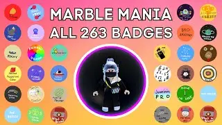 Marble Mania All Badges (Marble Quest) | Roblox