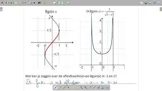 4.7 Afgeleide van cyclometrische functies (p36-38)