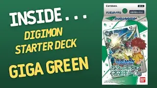DIGIMON Giga Green Starter Deck ST4 | Inside with Jo&atilde;o Ricardo Ep119