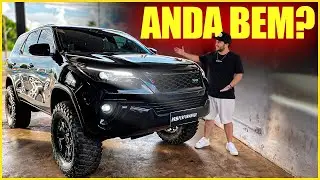 ESSA SW4 ALL BLACK TEM PNEUS DE DODGE RAM!!