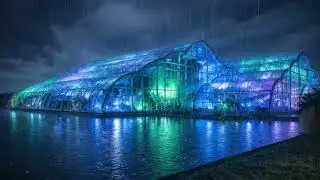 Reduce Anxiety Quickly! Deep RAIN Sounds on Glass for Instant Deep Sleep For London Blue Video