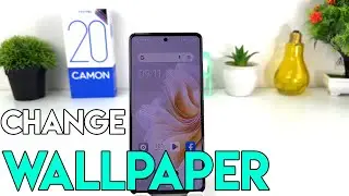 How to change wallpaper in Tecno Camon 20