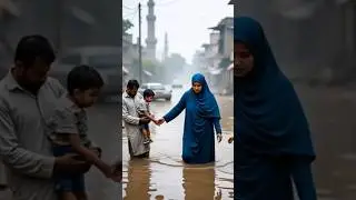 Pakistan flood silab disaster of water weather climate #shortvideo #model #shorts #viral