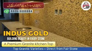 Indus Gold Granite | Premium Kitchen Countertop Design | Fair Stone Traders