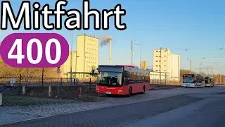 Mitfahrt | MAN Lion's City Ü A20 | Linie 400 | Beeskow, Bhf - Eisenhüttenstadt, Bhf/Glashüttenstr.