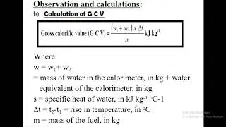 Determination of calorific value of solid/liquid fuel using  Bomb Calorimeter-JP