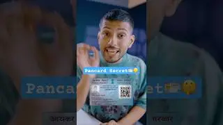Pan Card Secret 🤫🪪. #pancard #shorts #youtubeshorts #tech #finance #facts