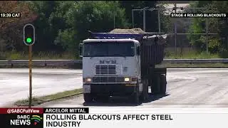 Rolling blackouts affect steel company ArcelorMittal