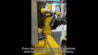 Fueling Robot in Action: The Future of Gas Stations!