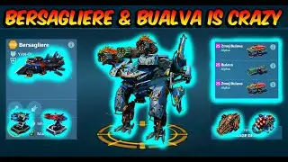 War Robots : Bersagliere & Bulava is a Crazy Damage Build #warrobots
