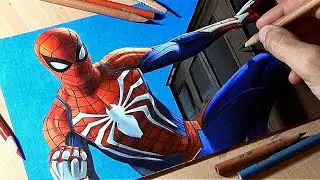 Speed drawing: Spider-Man PS4