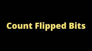 Count Flipped Bits