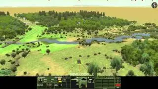 Combat Mission Red Thunder AAR - Tankovye Desant Scenario Gameplay